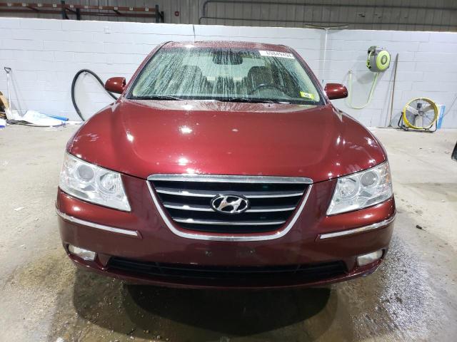 5NPEU4AC1AH613288 - 2010 HYUNDAI SONATA SE MAROON photo 5