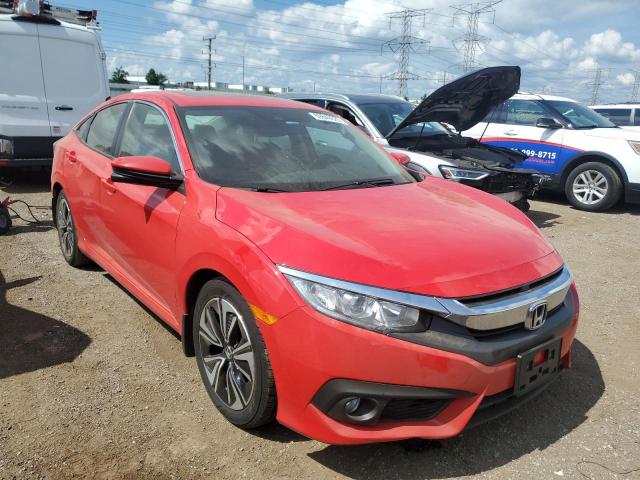 2HGFC1F89GH655527 - 2016 HONDA CIVIC EX RED photo 4