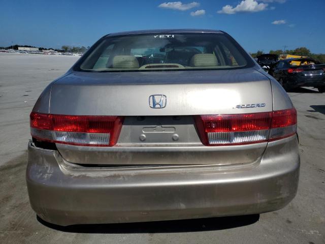 JHMCM567X3C065815 - 2003 HONDA ACCORD EX GOLD photo 6