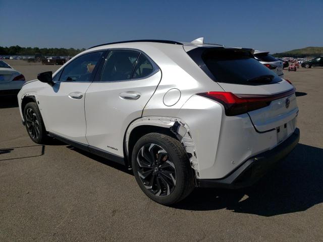 JTHP9JBH0M2048670 - 2021 LEXUS UX 250H WHITE photo 2