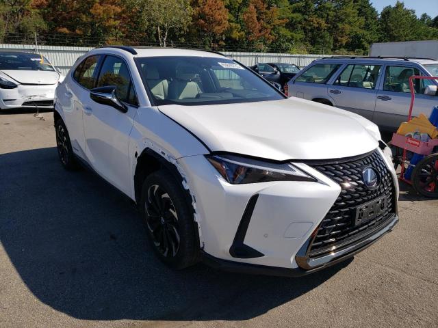 JTHP9JBH0M2048670 - 2021 LEXUS UX 250H WHITE photo 4