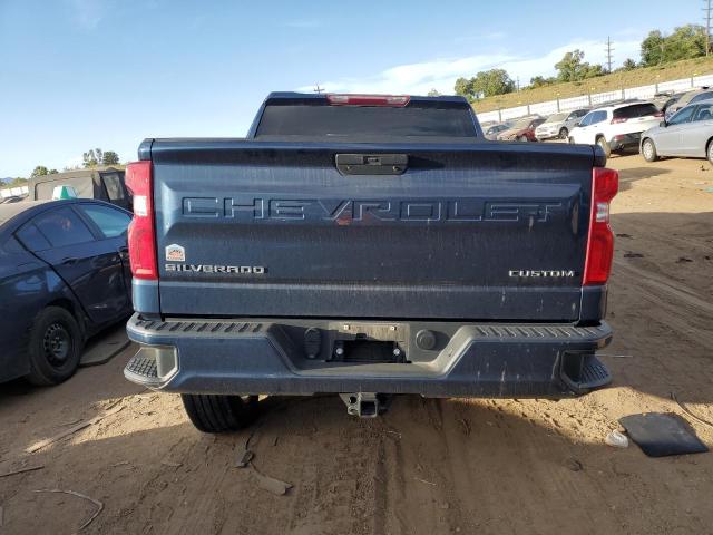 3GCPYBEH9KG127202 - 2019 CHEVROLET SILVERADO K1500 CUSTOM BLUE photo 6