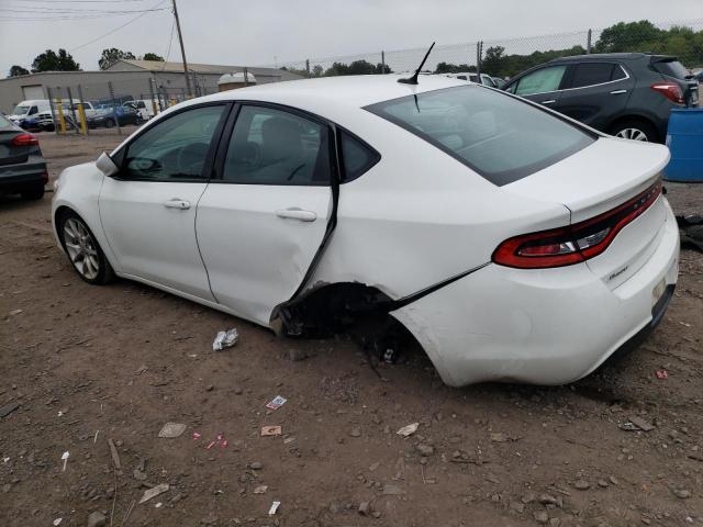 1C3CDFBA3DD318580 - 2013 DODGE DART SXT WHITE photo 2