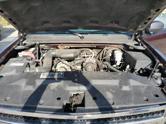 1GCEC14X68Z208434 - 2008 CHEVROLET SILVERADO C1500 მუქწითელი ფოტო 11