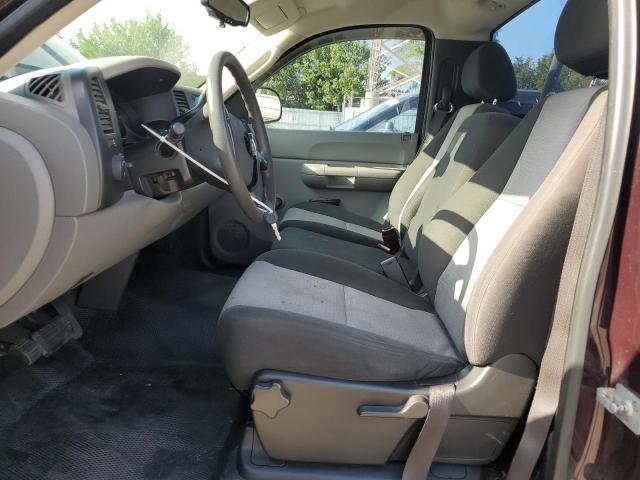 1GCEC14X68Z208434 - 2008 CHEVROLET SILVERADO C1500 მუქწითელი ფოტო 7