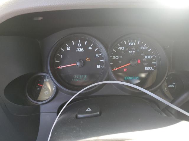 1GCEC14X68Z208434 - 2008 CHEVROLET SILVERADO C1500 მუქწითელი ფოტო 9