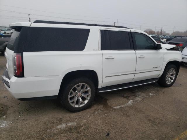 1GKS2FEC3HR363512 - 2017 GMC YUKON XL K1500 SLE WHITE photo 3