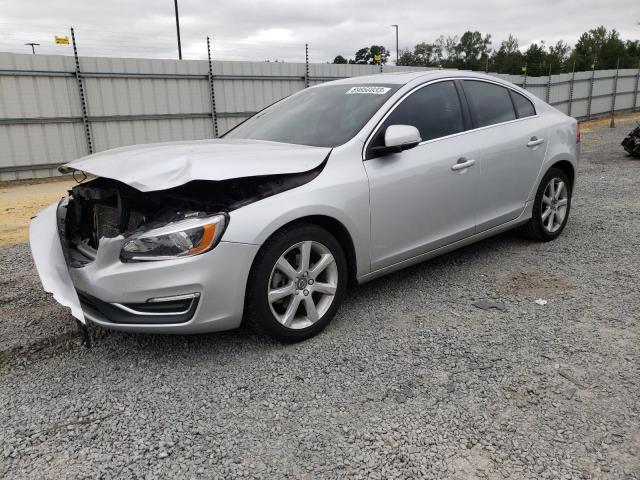 YV126MFKXG2413625 - 2016 VOLVO S60 PREMIER SILVER photo 1