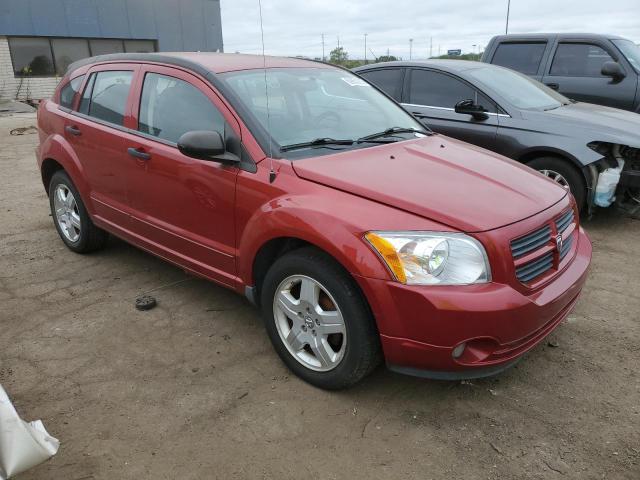 1B3HB48B38D507121 - 2008 DODGE CALIBER SXT RED photo 4