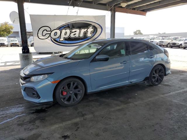 SHHFK7H40JU402011 - 2018 HONDA CIVIC SPORT BLUE photo 1