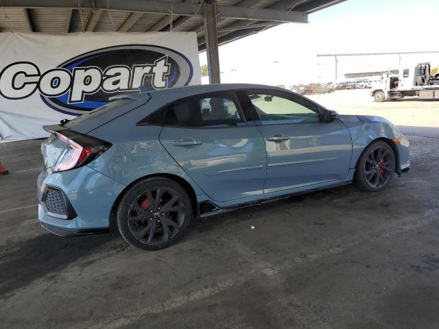 SHHFK7H40JU402011 - 2018 HONDA CIVIC SPORT BLUE photo 3