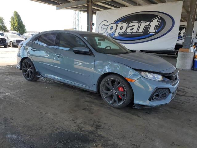 SHHFK7H40JU402011 - 2018 HONDA CIVIC SPORT BLUE photo 4