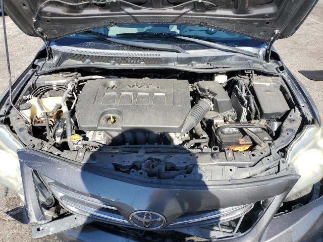 5YFBU4EE3DP126227 - 2013 TOYOTA COROLLA BASE Grafitowy zdjęcie 11