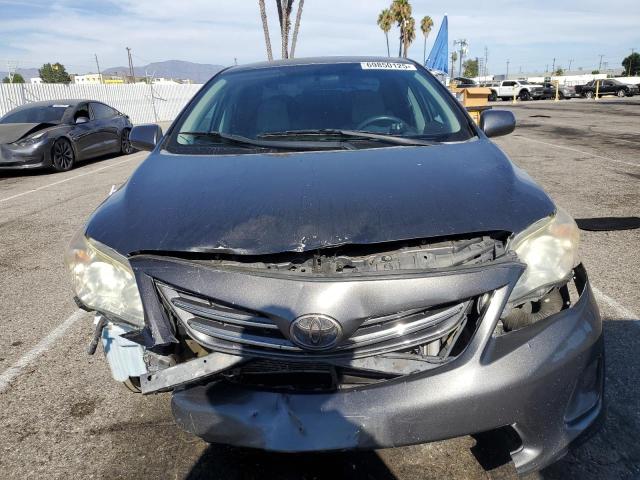 5YFBU4EE3DP126227 - 2013 TOYOTA COROLLA BASE Grafitowy zdjęcie 5