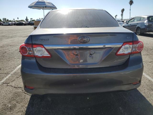 5YFBU4EE3DP126227 - 2013 TOYOTA COROLLA BASE Grafitowy zdjęcie 6