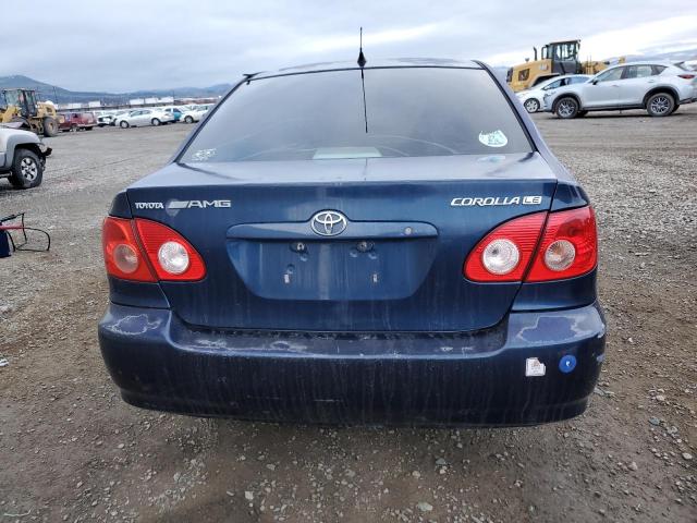 1NXBR32E57Z900562 - 2007 TOYOTA COROLLA CE BLUE photo 6