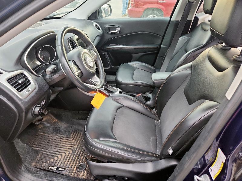 3C4NJCBB3JT287048 - 2018 JEEP COMPASS LATITUDE Bleu photo 7