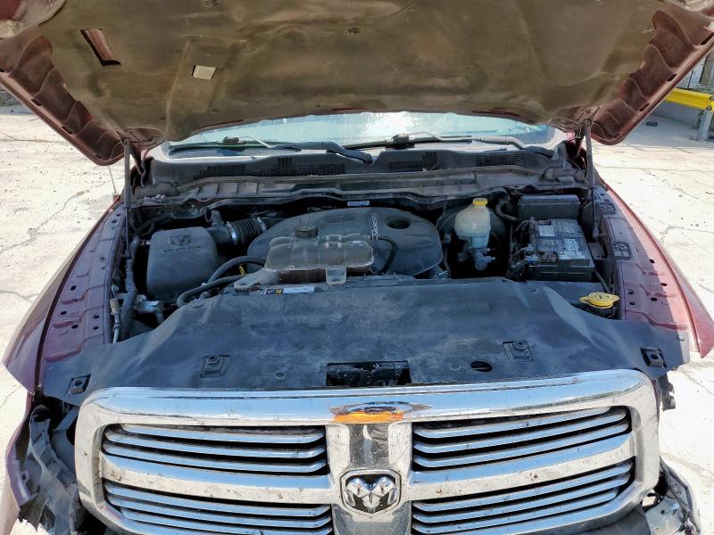 1C6RR6LM8GS319957 - 2016 RAM 1500 SLT BURGUNDY photo 11