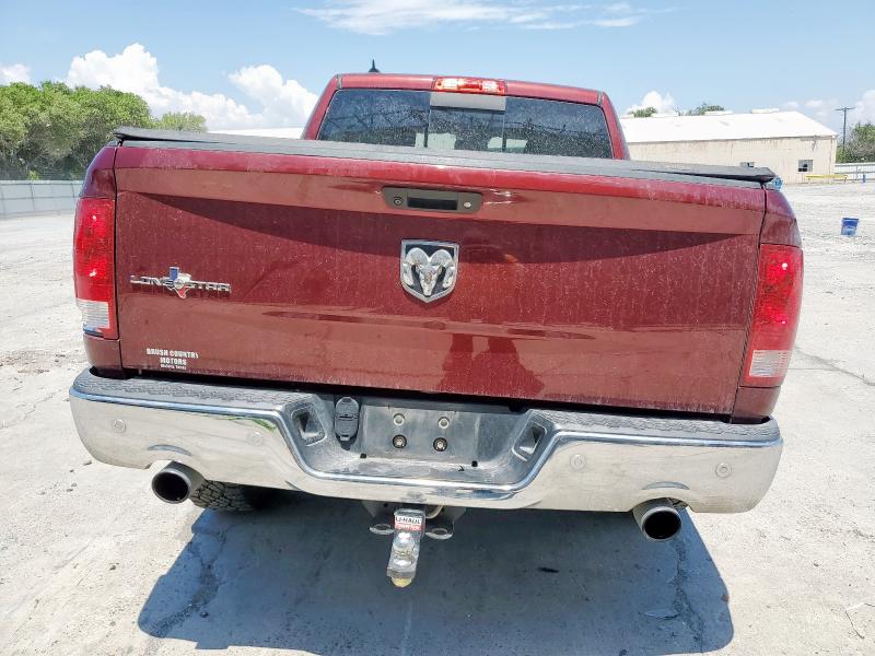 1C6RR6LM8GS319957 - 2016 RAM 1500 SLT BURGUNDY photo 6