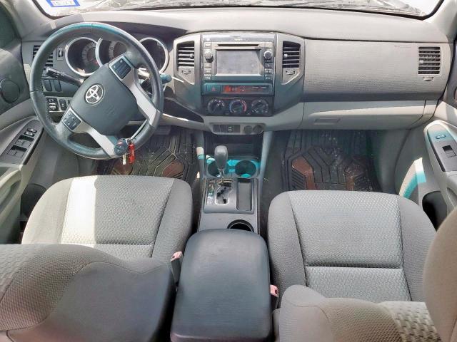 5TFJU4GNXDX030525 - 2013 TOYOTA TACOMA DOUBLE CAB PRERUNNER GRAY photo 8