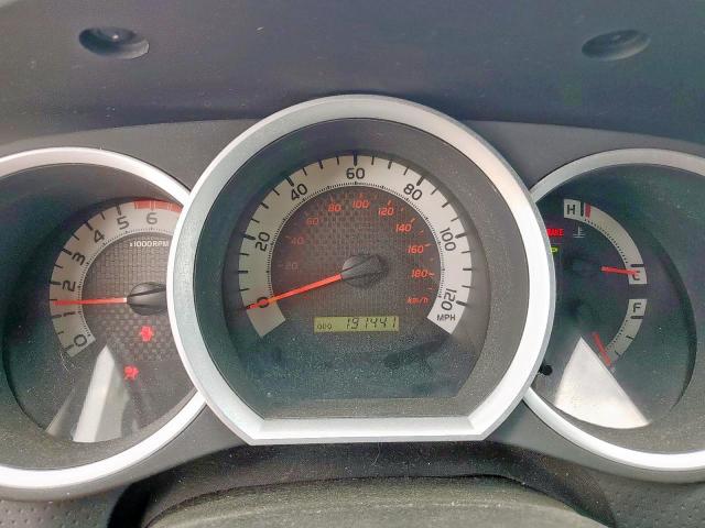 5TFJU4GNXDX030525 - 2013 TOYOTA TACOMA DOUBLE CAB PRERUNNER GRAY photo 9