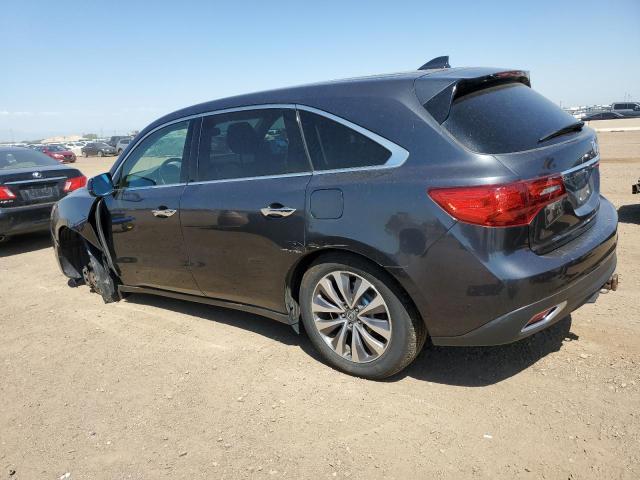 5FRYD3H44FB008000 - 2015 ACURA MDX TECHNOLOGY CHARCOAL photo 2