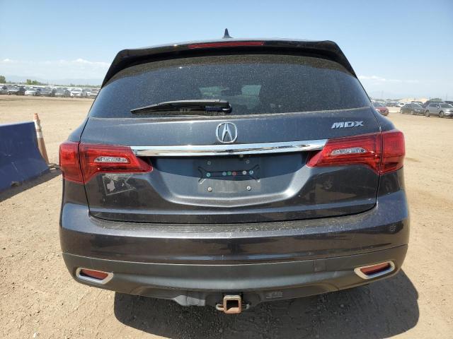 5FRYD3H44FB008000 - 2015 ACURA MDX TECHNOLOGY CHARCOAL photo 6