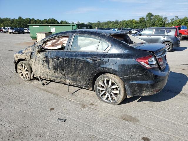 19XFB2F97EE265910 - 2014 HONDA CIVIC EXL BLACK photo 2