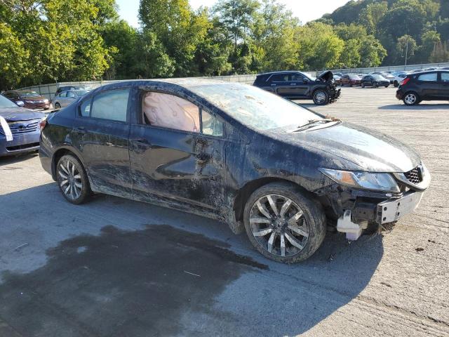 19XFB2F97EE265910 - 2014 HONDA CIVIC EXL BLACK photo 4