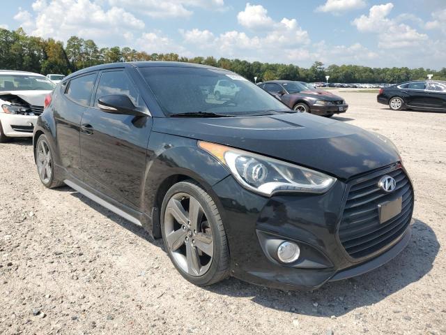 KMHTC6AE7EU210852 - 2014 HYUNDAI VELOSTER TURBO BLACK photo 4