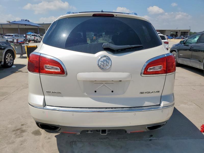 5GAKRCKD1DJ268511 - 2013 BUICK ENCLAVE WHITE photo 6