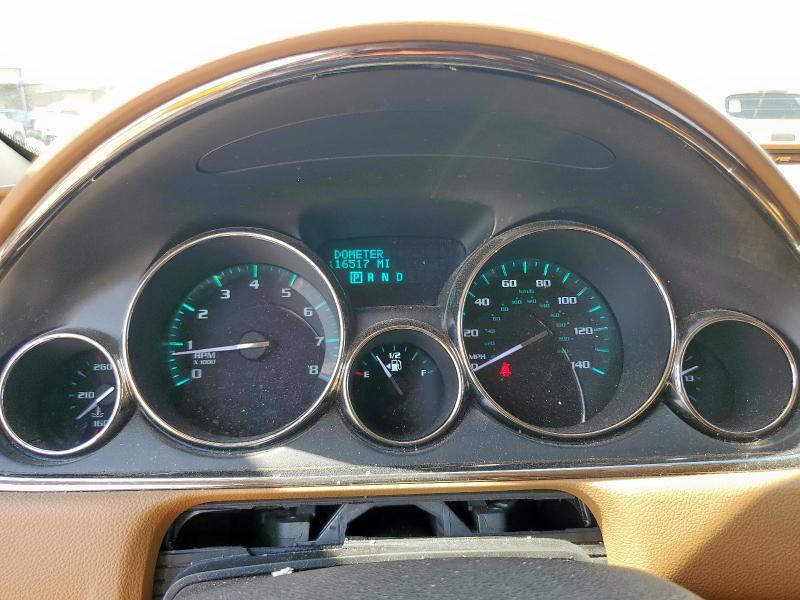 5GAKRCKD1DJ268511 - 2013 BUICK ENCLAVE WHITE photo 9