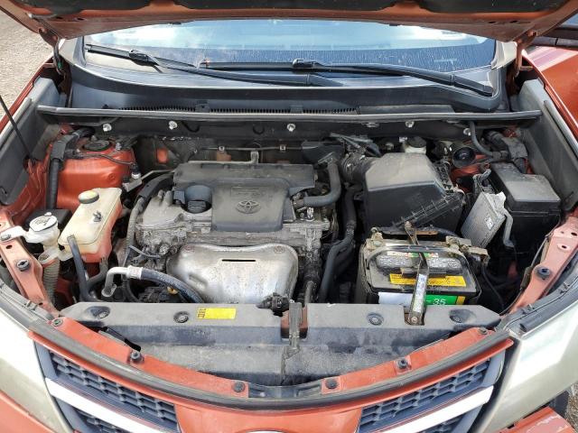 2T3ZFREV2FW134821 - 2015 TOYOTA RAV4 LE 橙色 照片 11