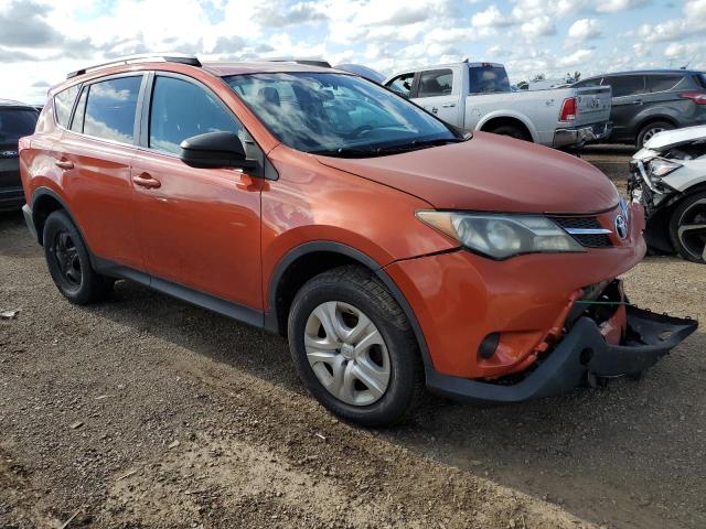 2T3ZFREV2FW134821 - 2015 TOYOTA RAV4 LE 橙色 照片 4
