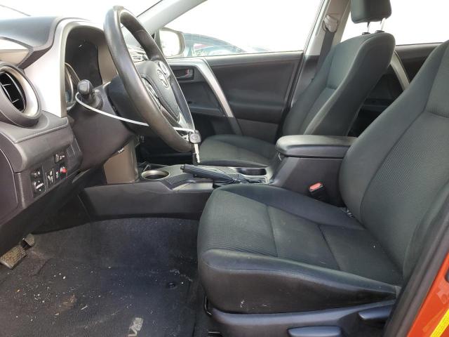 2T3ZFREV2FW134821 - 2015 TOYOTA RAV4 LE 橙色 照片 7