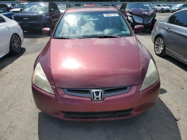 1HGCM56894A079861 - 2004 HONDA ACCORD EX Burgund zdjęcie 5