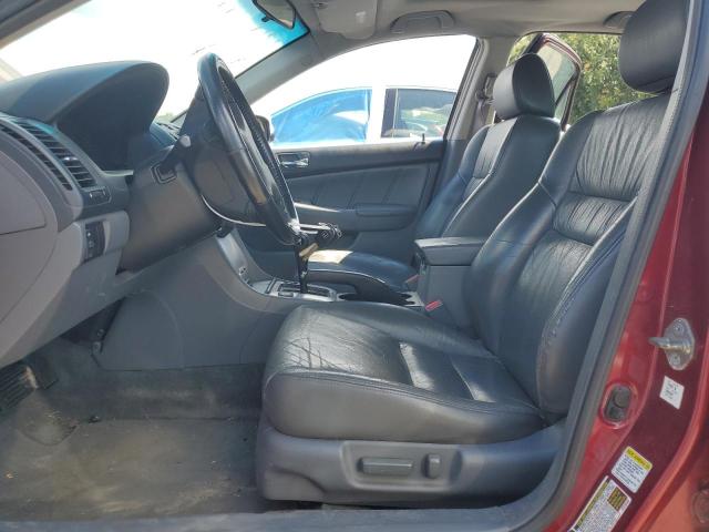 1HGCM56894A079861 - 2004 HONDA ACCORD EX Burgund zdjęcie 7