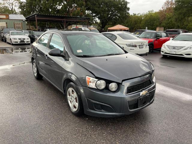 1G1JA5SH8D4153041 - 2013 CHEVROLET SONIC LS GRAY photo 1