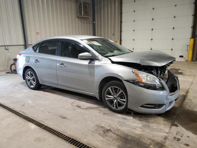3N1AB7AP2DL733634 - 2013 NISSAN SENTRA S SILVER photo 4