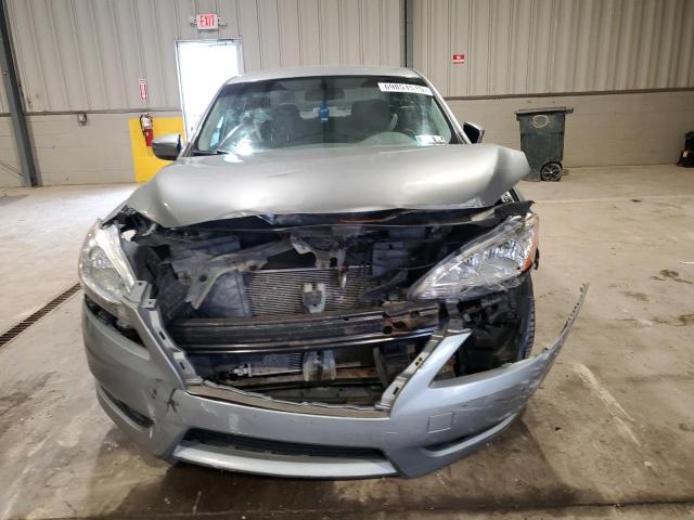 3N1AB7AP2DL733634 - 2013 NISSAN SENTRA S SILVER photo 5