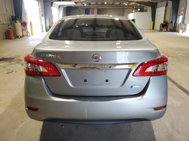 3N1AB7AP2DL733634 - 2013 NISSAN SENTRA S SILVER photo 6