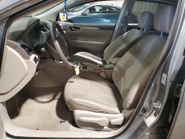 3N1AB7AP2DL733634 - 2013 NISSAN SENTRA S SILVER photo 7