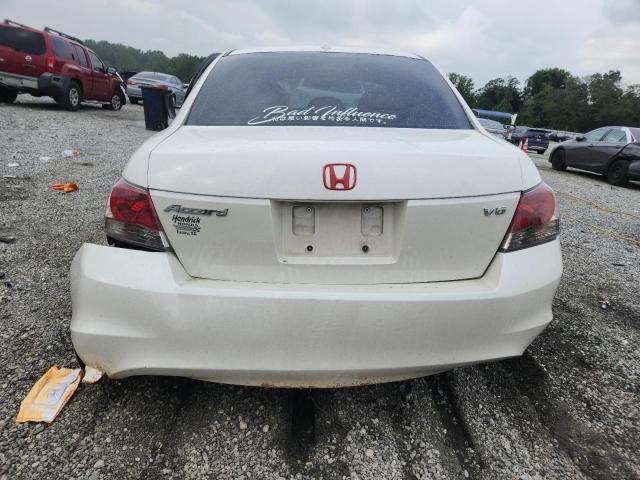 5KBCP3F84AB013815 - 2010 HONDA ACCORD EXL WHITE photo 6