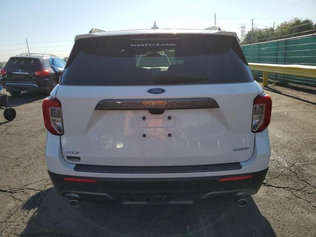 1FMSK8DH9RGA69576 - 2024 FORD EXPLORER XLT WHITE photo 6