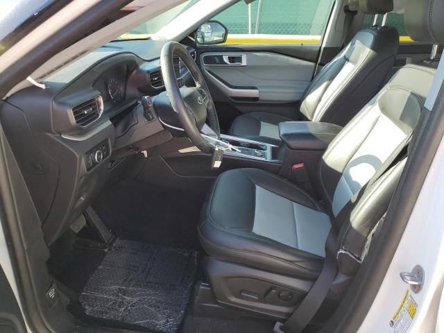 1FMSK8DH9RGA69576 - 2024 FORD EXPLORER XLT WHITE photo 7