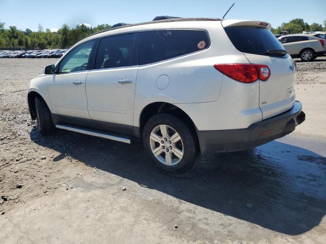 1GNKVJED3CJ341202 - 2012 CHEVROLET TRAVERSE LT 白色 照片 2