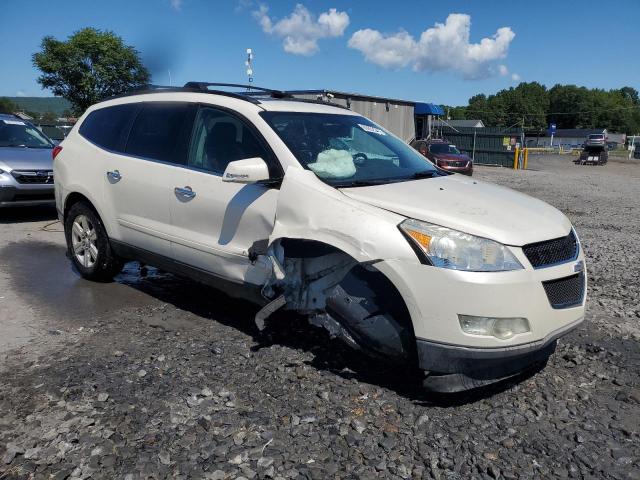 1GNKVJED3CJ341202 - 2012 CHEVROLET TRAVERSE LT 白色 照片 4