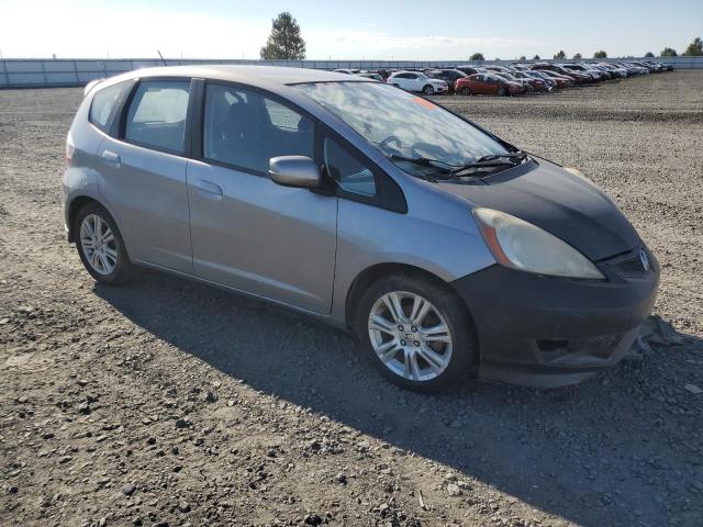 JHMGE88489S013763 - 2009 HONDA FIT SPORT SILVER photo 4