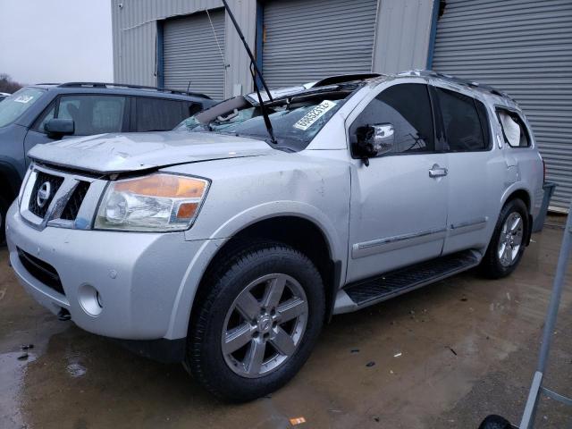 5N1AA0NC9EN607038 - 2014 NISSAN ARMADA SV SILVER photo 1