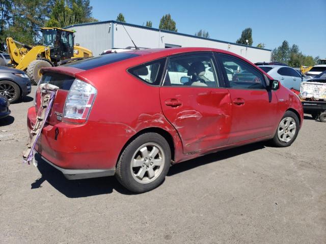 JTDKB20U067507630 - 2006 TOYOTA PRIUS RED photo 3